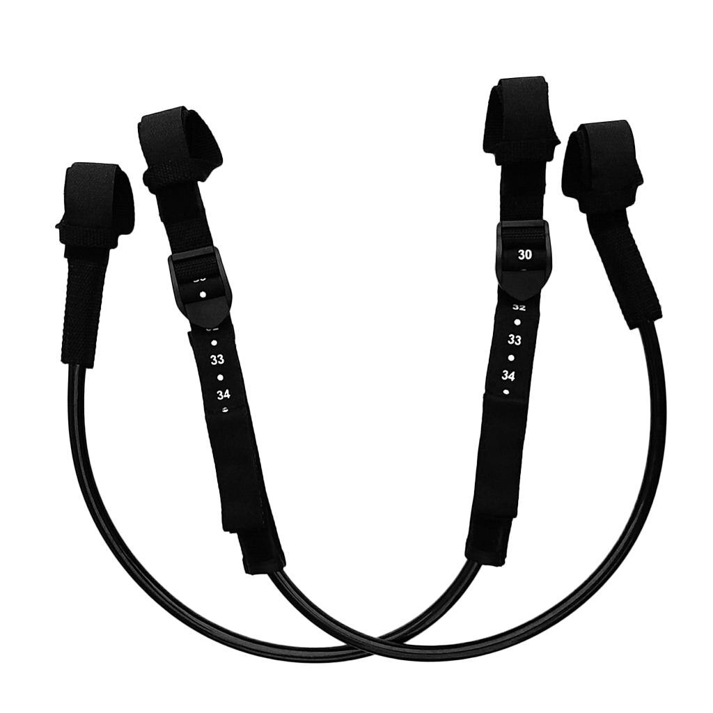 Set 2 Unisex Adjustable Windsurfing Harness Line For Windsurf Water Sports