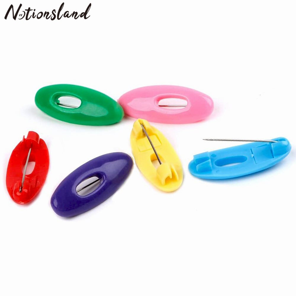 6 pièces Hijab épingles de sûreté en plastique épingle de sûreté pince musulman Hijab verrouillage écharpe boucle multi-usages vêtements épingles à coudre pour les femmes
