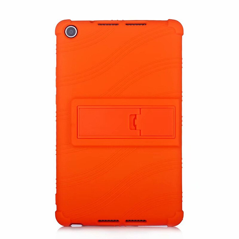 Custodia in Silicone per Huawei MediaPad M5 Lite 8.0 T5 8 &#39;&#39;JDN2-W09 AL00 8.0 pollici custodia morbida per Huawei Honor Pad 5 8 tablet # N: Orange