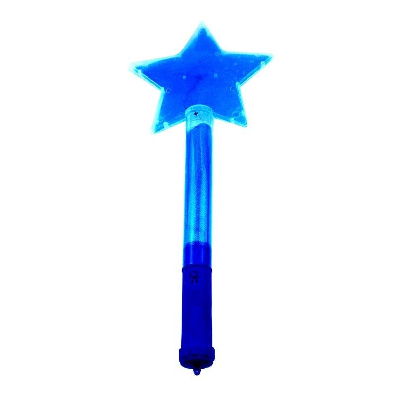 Five Pointed Star Flash Stick Light Growing Stars Rod Party Children Electronic Telescopic LED Magic Star Wand Flashing Sticks