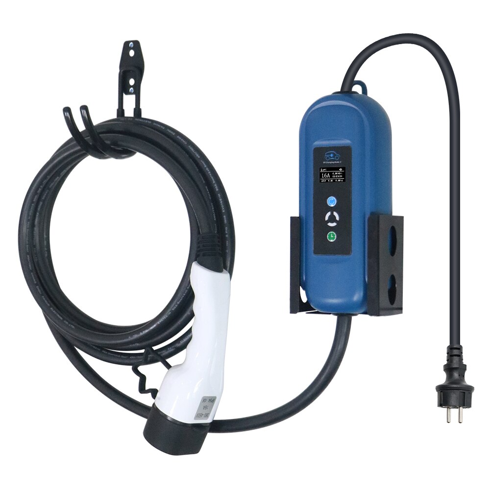 Electric Vehicle Charger Control Box Holder EV Chargeing Cable Hook Wallbox Holder Cable Holder Easy Install: Hook and Holder
