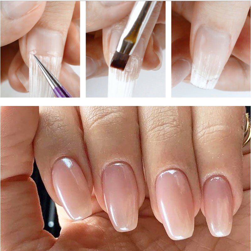 Lghzlink Nail Art Gereedschap Nagel Uv Gel Tips Extension Builder Vorm Gids Voor Nagel Uitbreiding Stencil Manicure Gereedschap