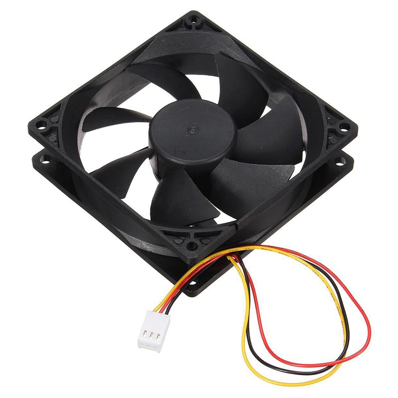 3 Pin 90mm 25mm Cooler Fan Heatsink Cooling Radiator For Computer PC CPU 12V