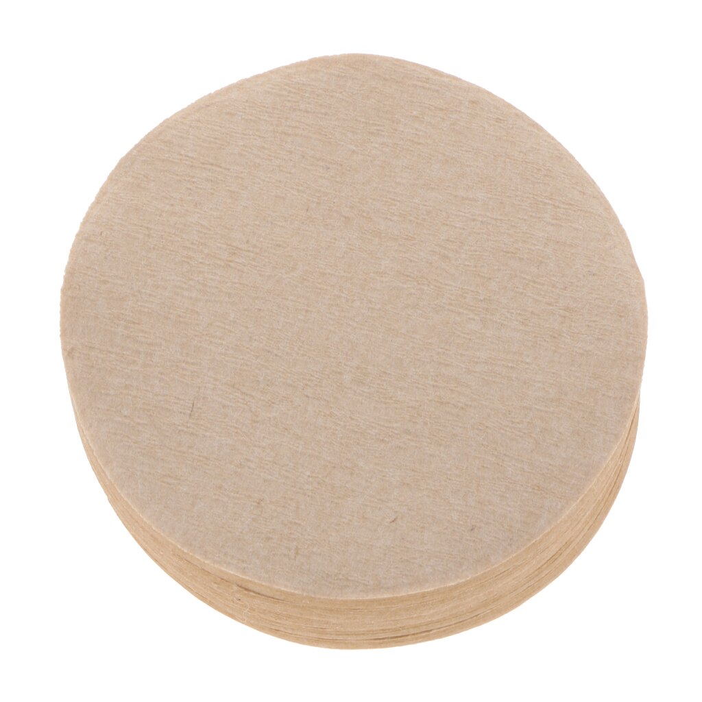 Pack of 100 Coffee Disposable Cone Filter Paper Filters Drip Coffee Maker: 6 Cup