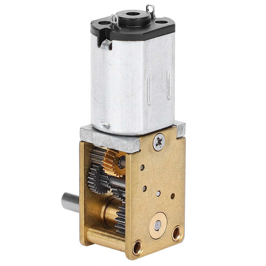 Mini Micro Reductie Motor Metal Gear Motor Worm Reducer N20 DC12V Reductie Cw/Ccw Micro Slow Motor