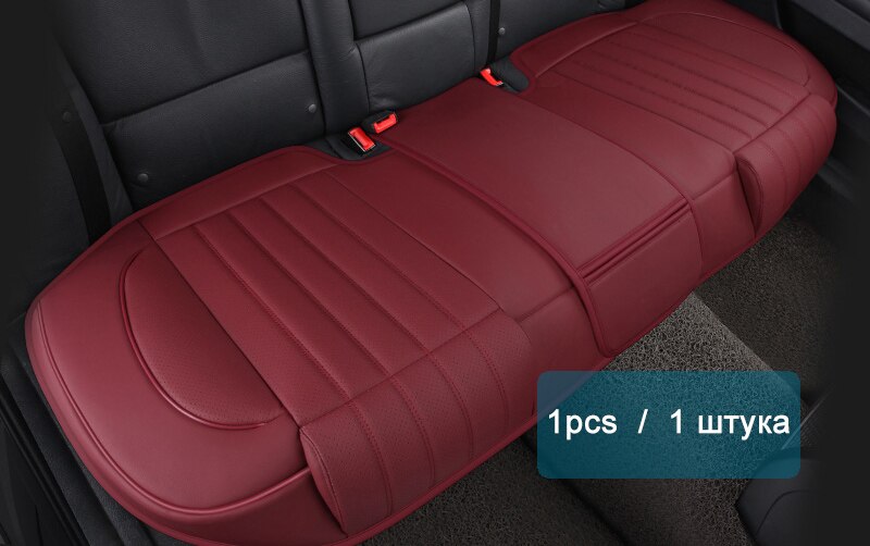 Housses de siège de voiture pour Volvo C30 S40 S60L V40 V60 XC60 XC90 SUV, quatre saisons: 1pcs back Red