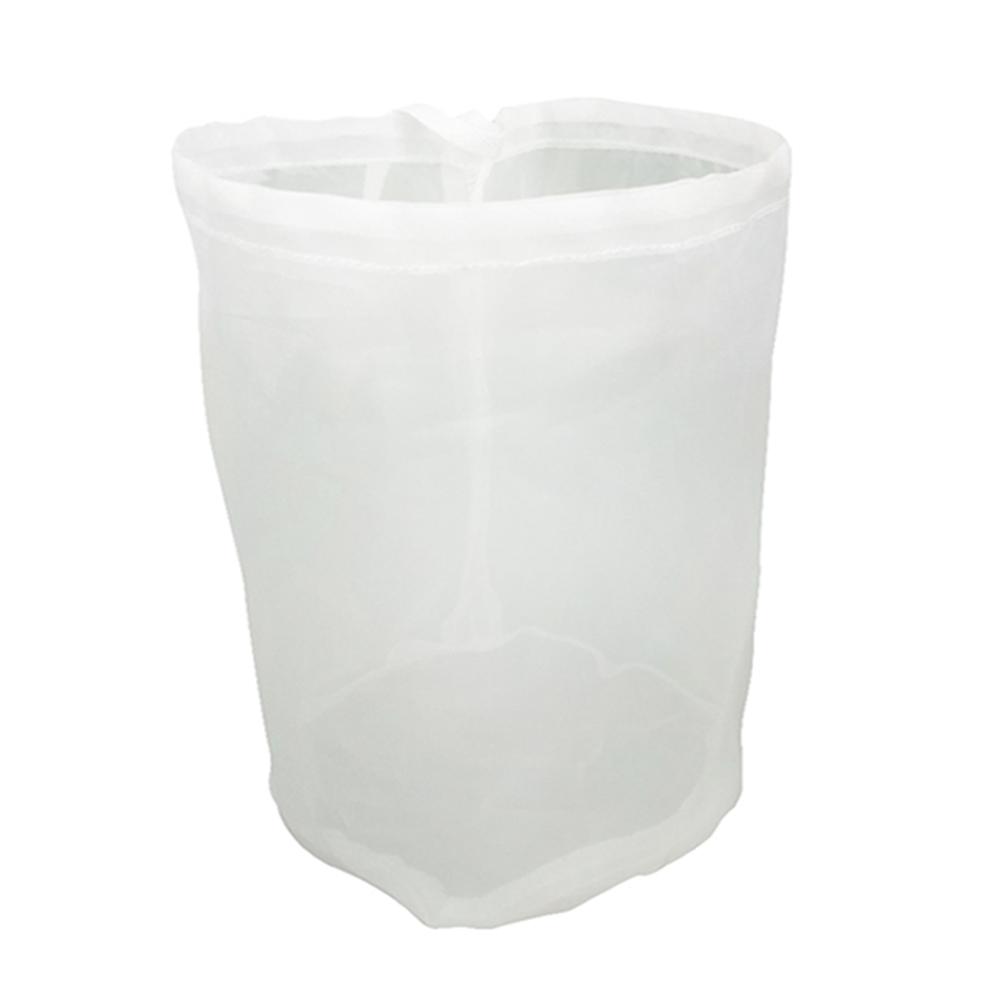 Topselling 8 Sizes Filter Bag Net Filter Reusable Home Brewing Wine Filter Bag Tea Nuts Juice Milk Nylon Strainer: 50x55
