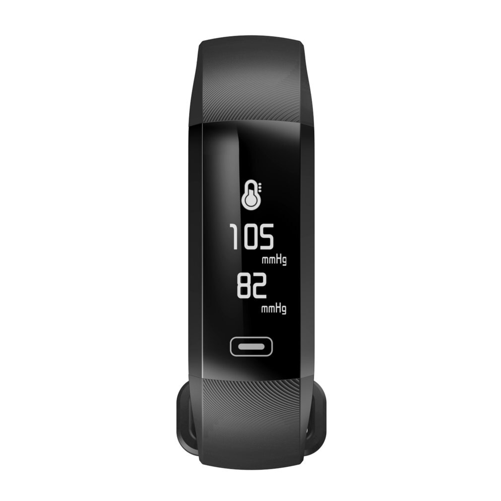 M2 Smart Wrist Watch Camera Heart Rate Bracelet SMS Reminder Waterproof Sports Watch: Black