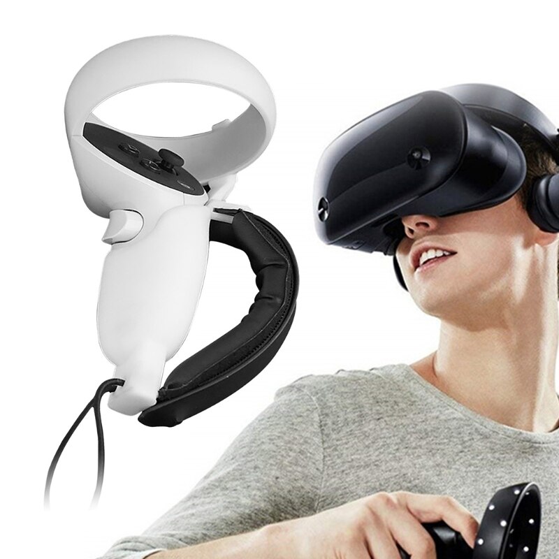 Vollständiger schutz für den touch-controller-griff, vr-schutzhülle gegen wegwerfen für oculus quest 2