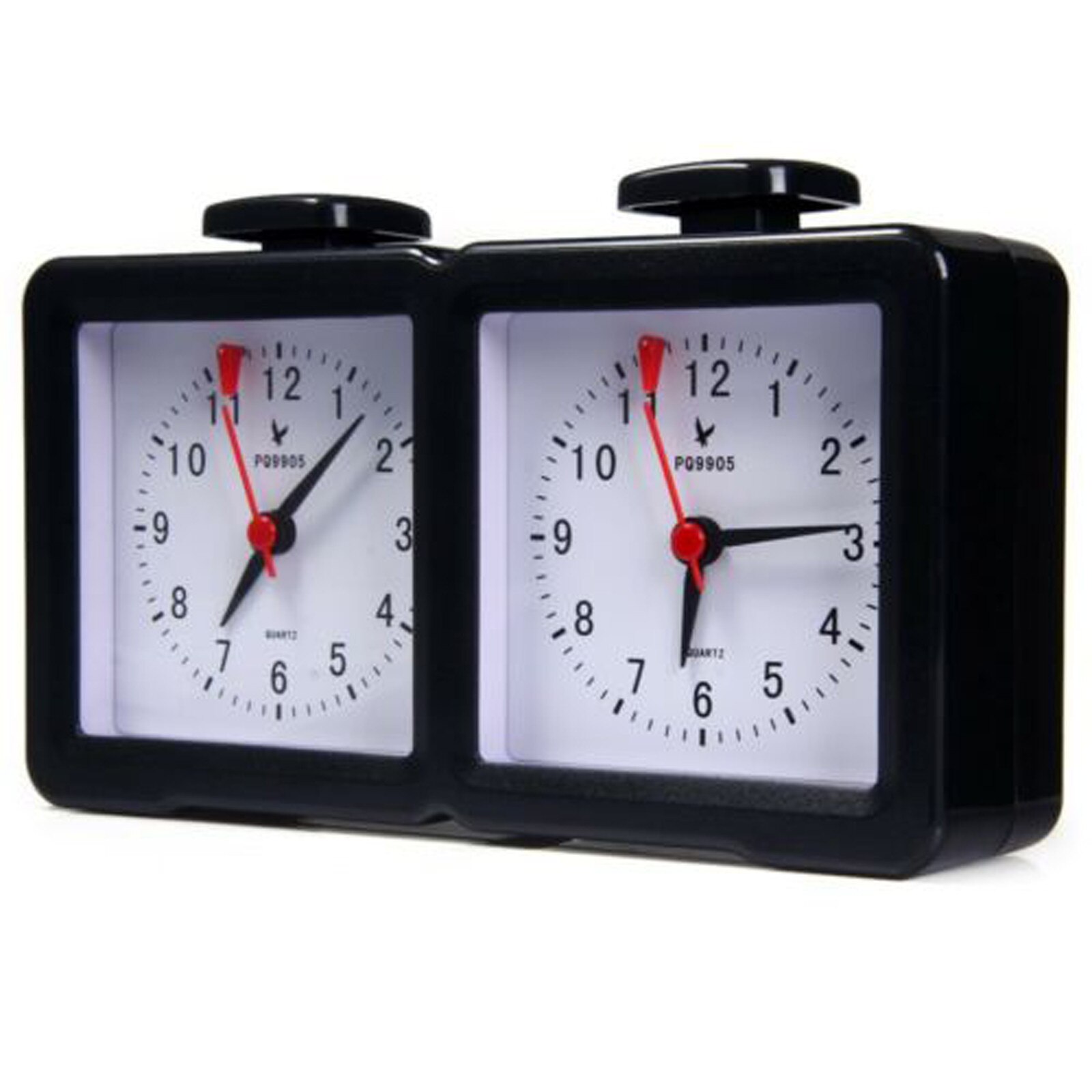 Professionele Quartz Elektronische Analoge Schaakklok Draagbare Count Up Down Timer Game Timer I-Go Count Up Down Timer