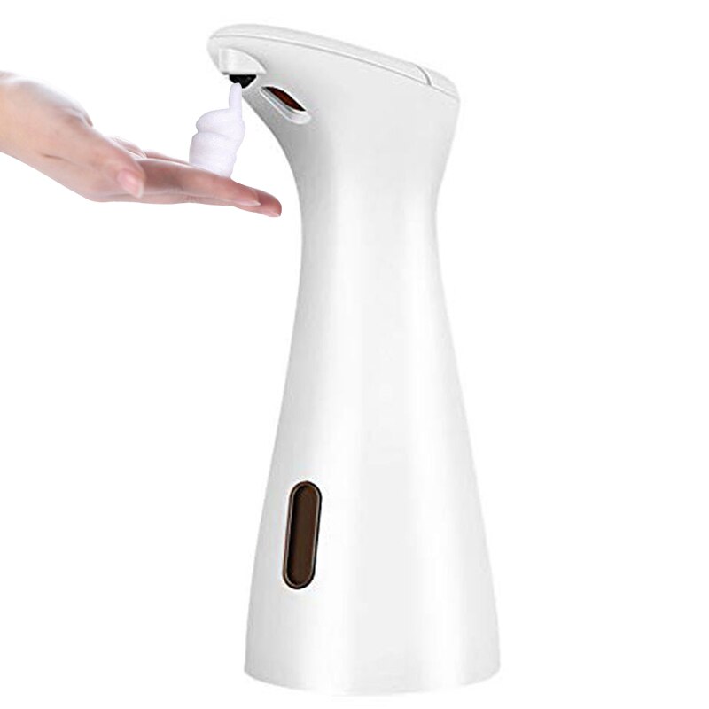Kitchen Bathroom Soap Dispenser Automatic Liquid Foam Washer Intelligent Induction Foaming Hand Washing Machine Dispenser: White Foaming