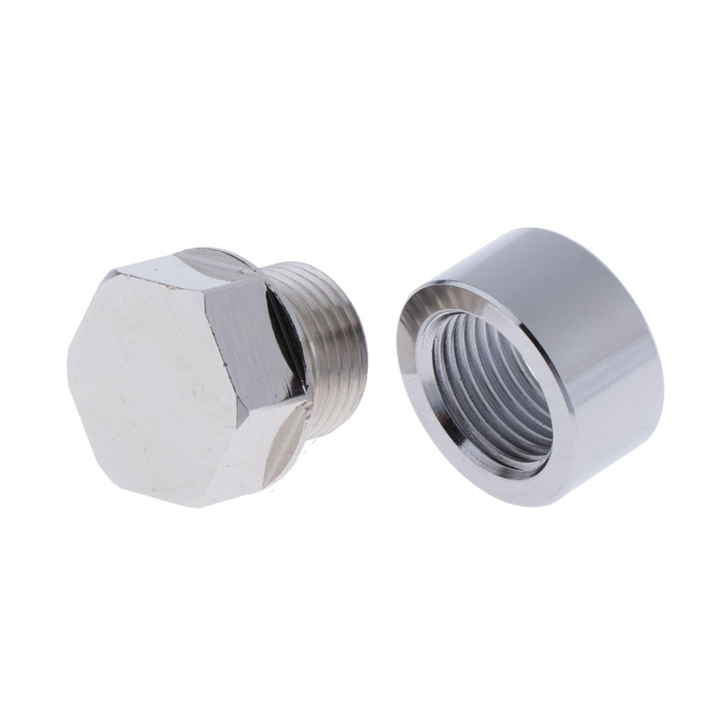 M18X1.5 Car Exhaust Weld-in Oxygen Sensor O2 Bung &amp; Plug - 25mm Thread