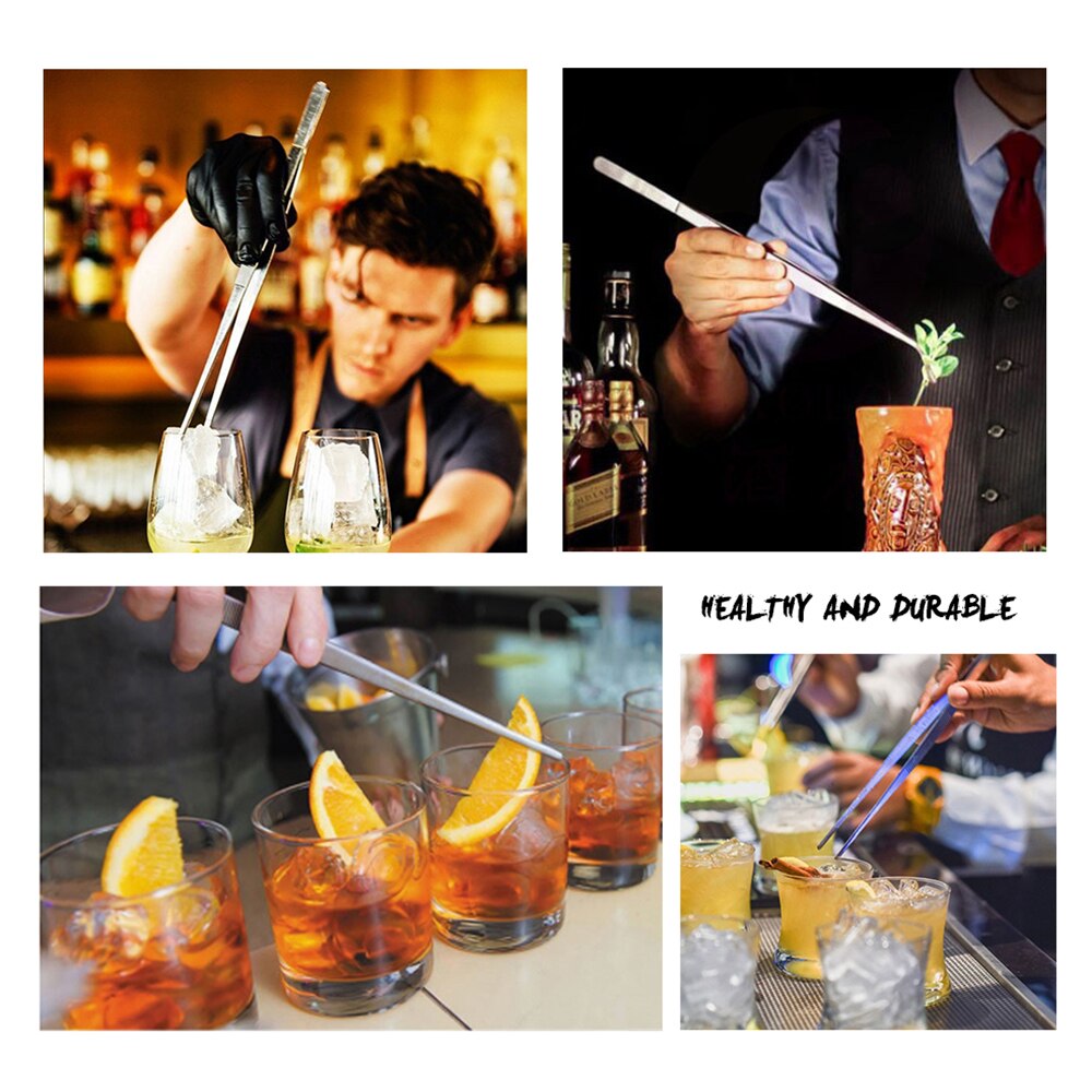 Kitchen Tongs Kitchen Utensils BBQ Tweezer Food Clip kitchen Chief Tongs Stainless Steel Portable For Picnic Barbecue Cooking