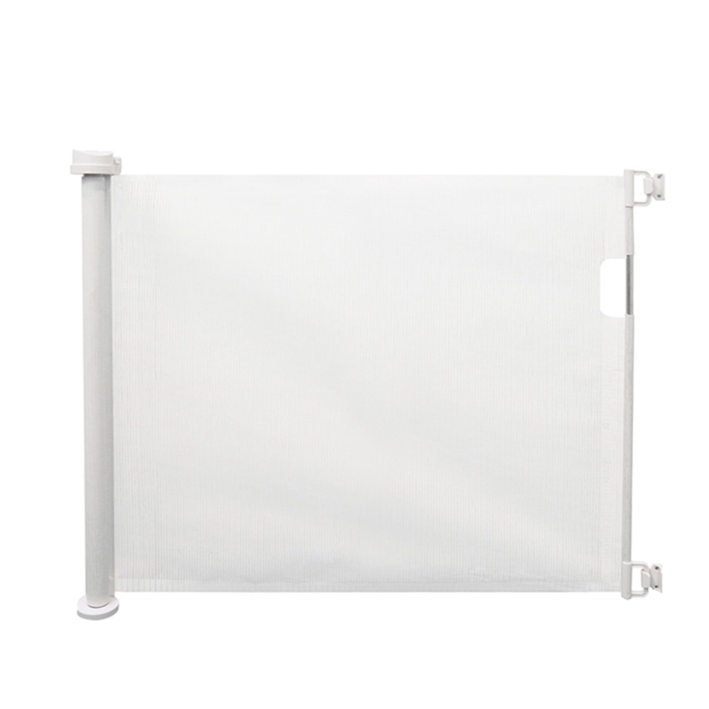 Puerta retráctil para bebé, puerta de escalera para mascotas, barrera de seguridad para perros, puerta de seguridad extensible para interiores y exteriores