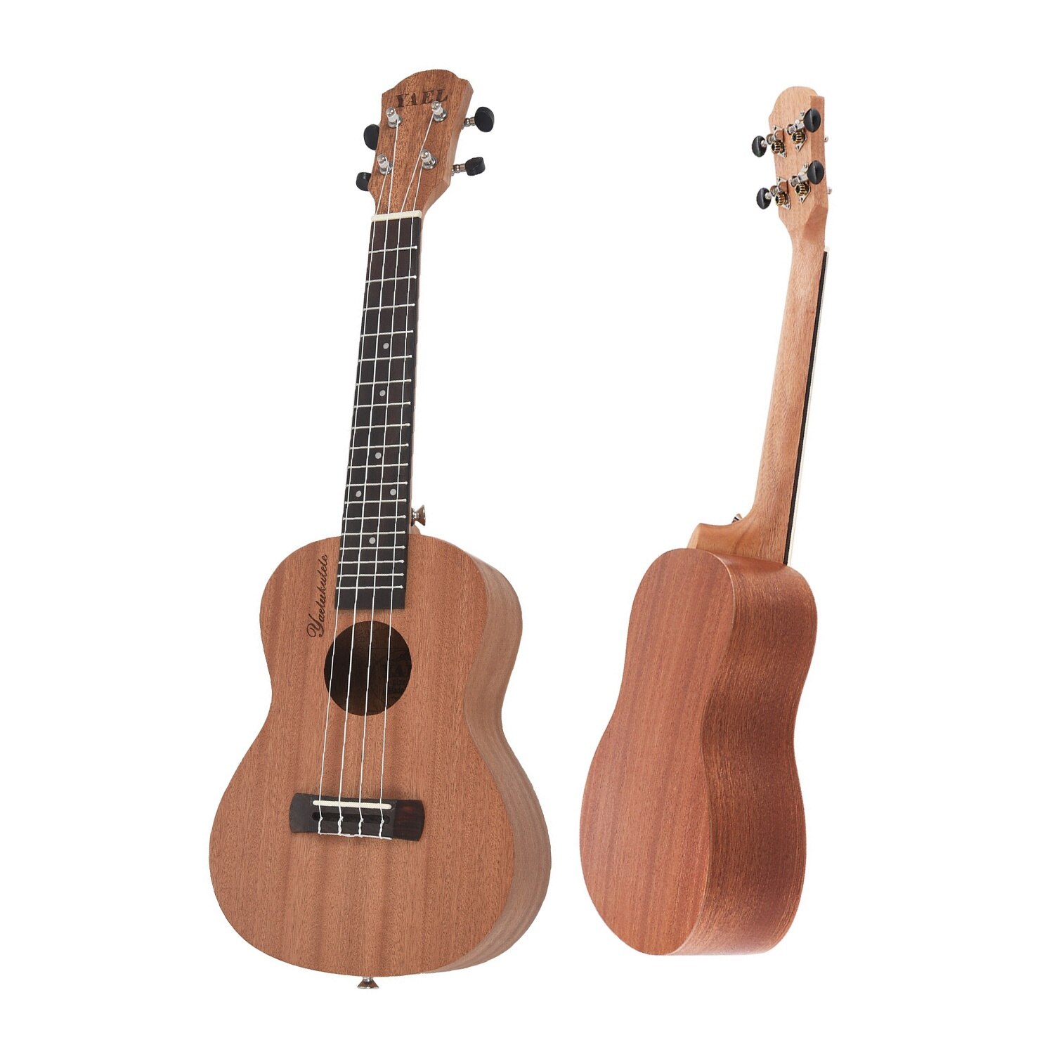 2X26 Inch/23 Inch Ukulele Akoestische Gitaar Sapele Hout Ukulele Hawaii 4 Snarige Gitaar