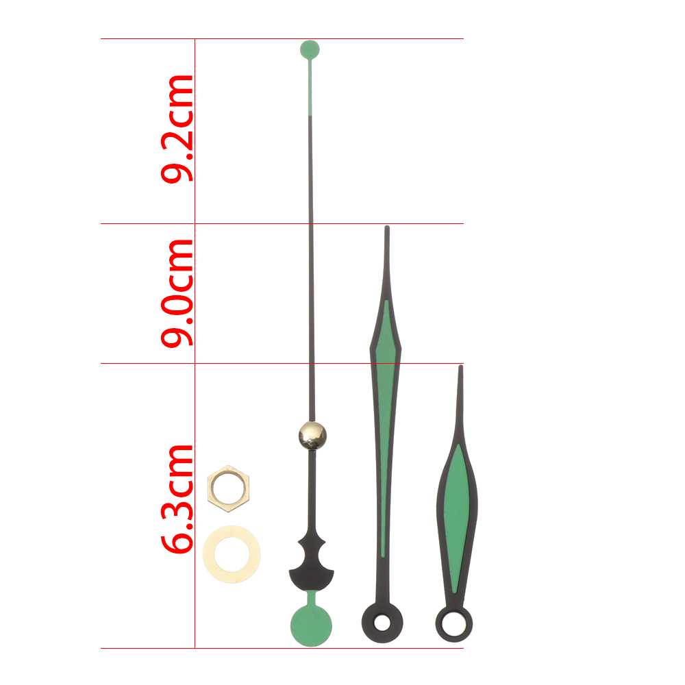 1 Set Stille Scannen Uurwerk Handmatige Diy Handwerk Beweging Bel Accessoires Wandklok Beweging Home Decor