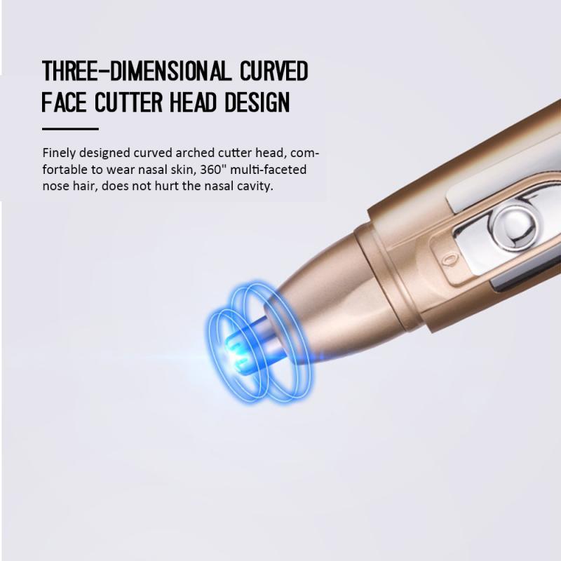 Portable Electric Nose Ear Trimmer For Shaving Nose Ear Clip Beard Hair Shaver Machine Safe Personal Care Men