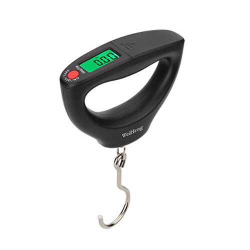 Digital Scale Electronic Fishing Weights Scale 50kg 10g LCD Display AAA Battery Digital Luggage Scale with Backlight: with Hook