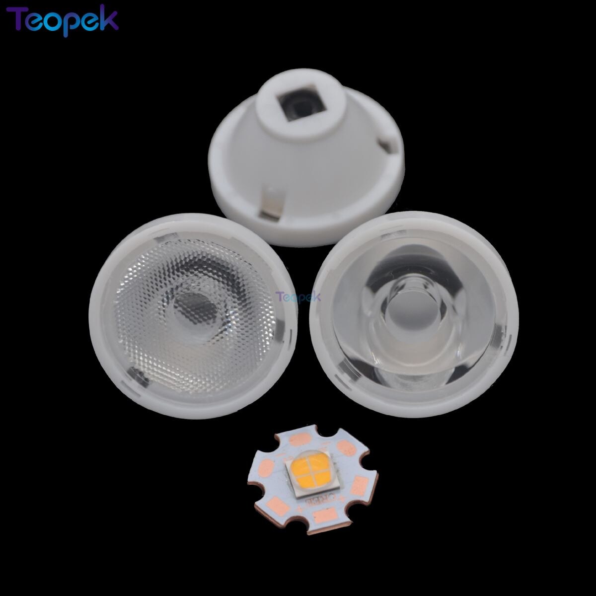 5 uds 32,5mm Led lente 5 grados 25 grados para Cree XML XHP50 5050 XHP70 XHP70.2 MK-R MKR MCE 7070 grado óptico PMMA Led lente