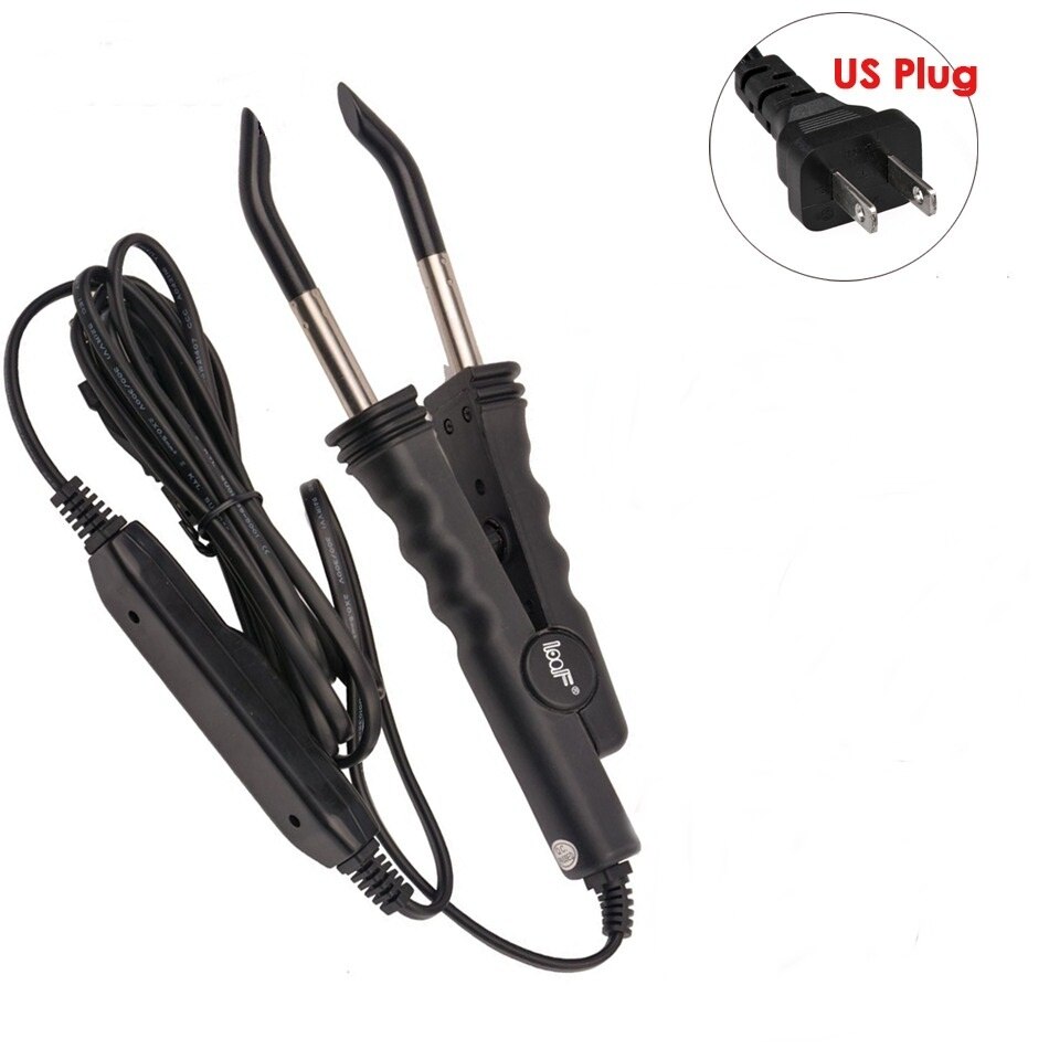 Hair Extension Connector Loof Machine Constant Iron L-618 Constant Ultrasonic Keratin Hair Extension Tools Salon Machine: US Plug