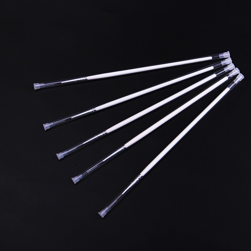 Pincel fino para dibujo de acuarela, punta redonda, material de papelería para estudiantes, suministros de arte, 5 uds.