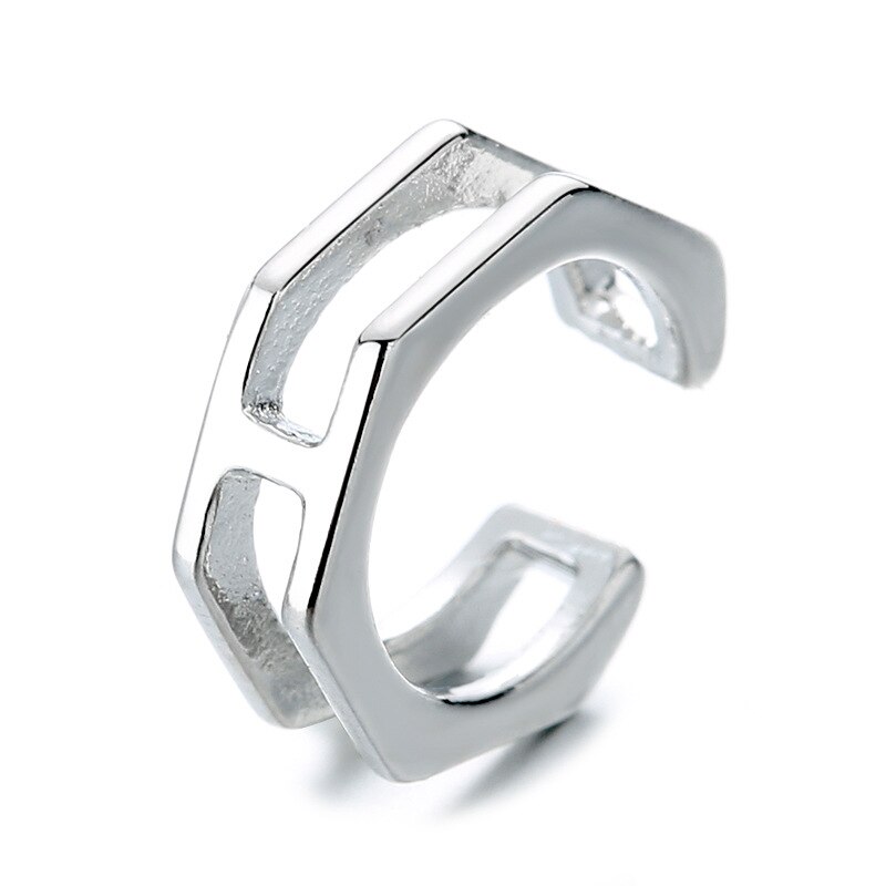 A Girl' 1 Piece Metal Ear Cuff Clip Cross Clip On Piercing Earrings for women Korea Jewelry Femme Cartilage Earcuffs: 3