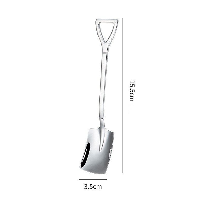 Kreative Eis Schaufel Löffel Edelstahl Einzigartige bilden Nachtisch Eis Löffel Scoop Kaffee Lustige Kawaii Wassermelone Schaufel: 2