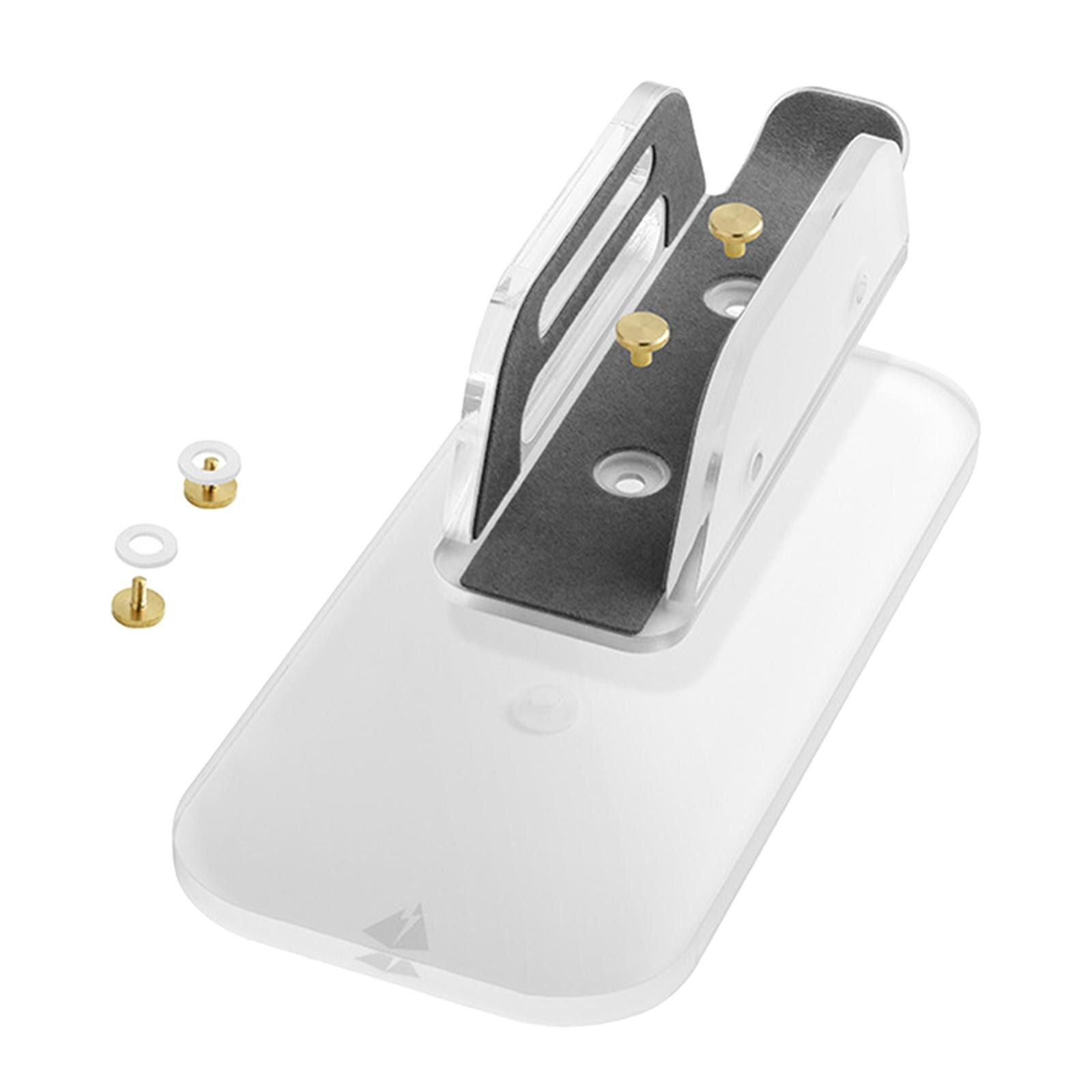 Stehen Bogen Lagerung Gestell Zauberstab Halterung Unter Schreibtisch Montieren Schreibtisch Acryl Halfter Vertikale Stehen für Mac Mini Computer