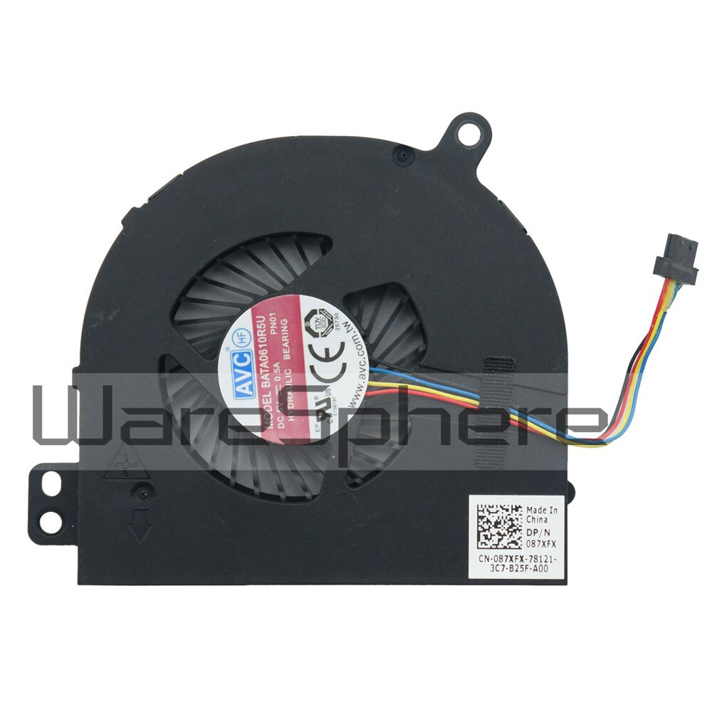 Originele CPU Koelventilator voor Dell Latitude E5440 E5540 Laptop Koeler 87XFX 087XFX DC28000DNVL