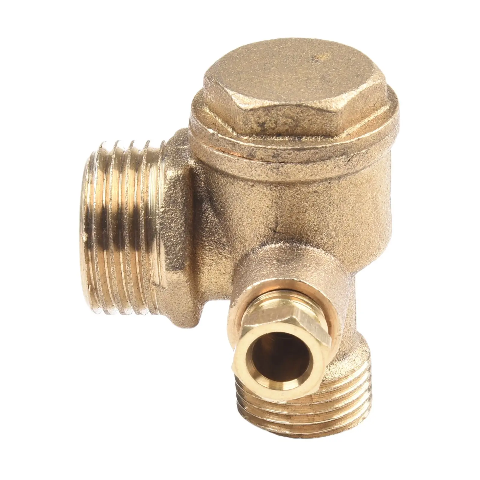 3-Port G1/2 With Cylinder Screw Check Valve Air Compressor Tank Compressor Air Pressure Check Valve