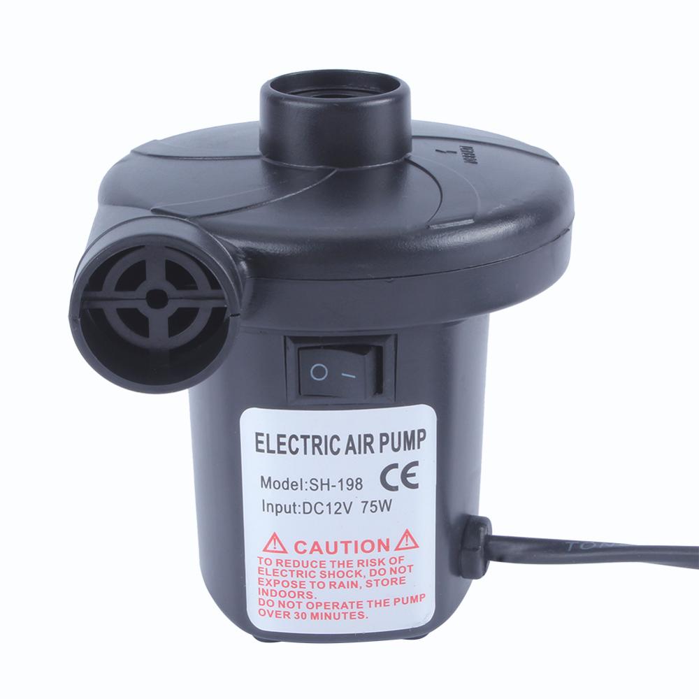 Bil elektrisk cigarett luftpump 3800pa 380l/ min för sängar madrasser leksaker bil auto dubbel uppblåsbar båt lada luftpump kompressor
