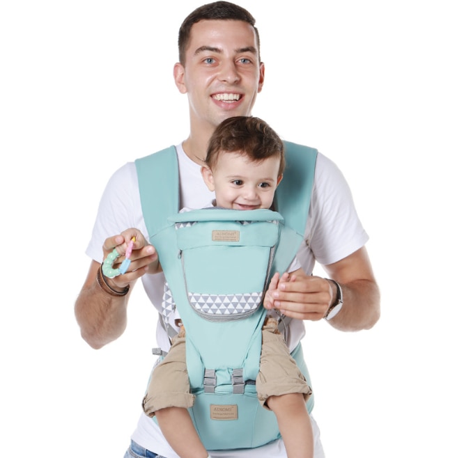 Ergonómico bebé infantil chico bebé del abrigo de la Honda frontal canguro bebé abrigo del portador de bebé de 0-36 meses