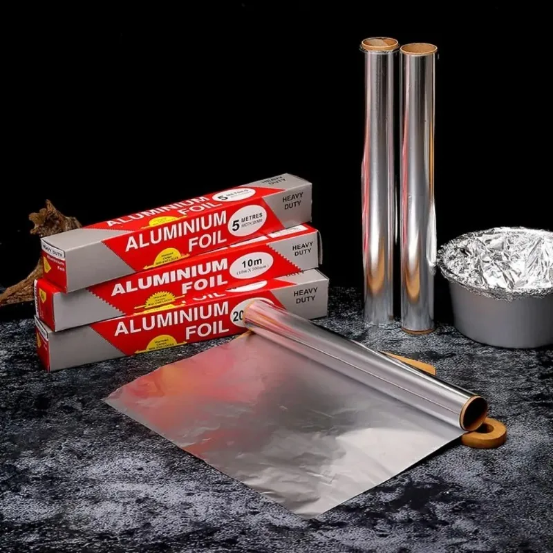 Aluminum Foil Roll - Food Grade - for Air Fryer, Oven, Baking & Grilling