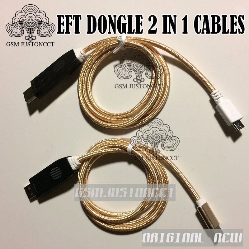 original News EASY FIRMWARE TEMA / EFT DONGLE EFT Dongle Serial 2 IN 1 cable