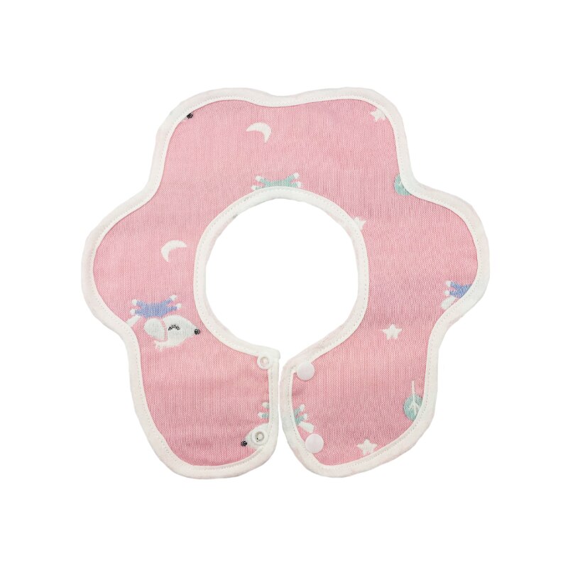 bambino Bavaglini Asciugamano saliva Panni Del rutto 360 Circolare pettorina Cotone infantile Forniture bambino Del Cotone Del Fumetto Bandana Bavaglini di Buona qualità: CZJ007E