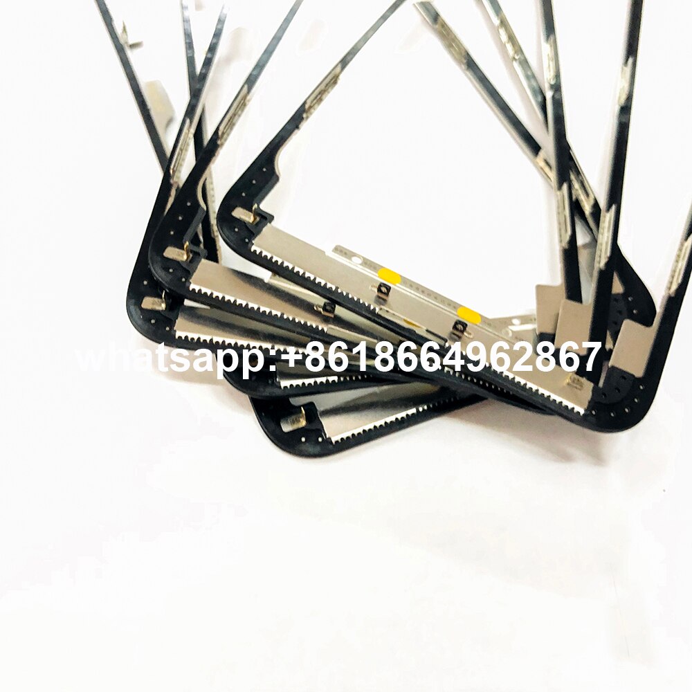 Originele lcd-touchscreen frame bezel beugel met lijm voor iphone x xsmax 11 pro 11 pro max mobiele telefoon touch panel reparatie onderdelen