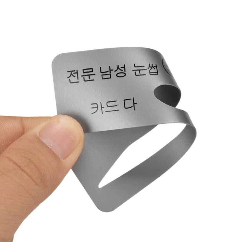 DIY Eyebrow Shaping Template Easy Eyebrow Stencils Reusable Helper Ruler Kit Grooming Card Defining Makeup Tools Accessories