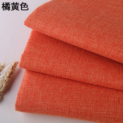 Dark gray Coated Linen Fabric Sofa Cushion Fabirc DIY Craft Sewing Cloth Outdoor Linen Blend Fabric Upholstery 58" wide Per mete