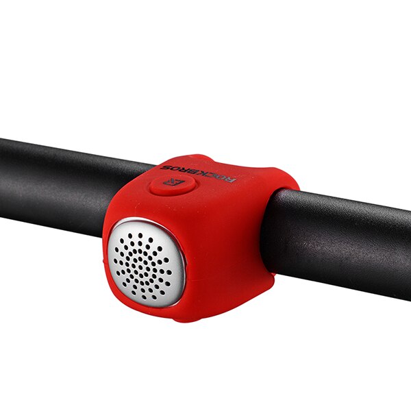 Rockbros 90 db elcykel cykelhorn larmklockor säkerhet mtb cykling styreklocka silica gel ring cykeltillbehör: Cb1709rd
