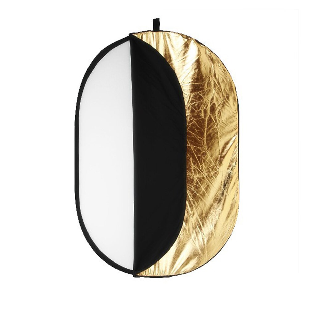 5Pcs Photography Reflector Portable Collapsible Oval Multi-Disc Light Photo Studio Reflector Fotografia Props 90x120cm 60x90cm
