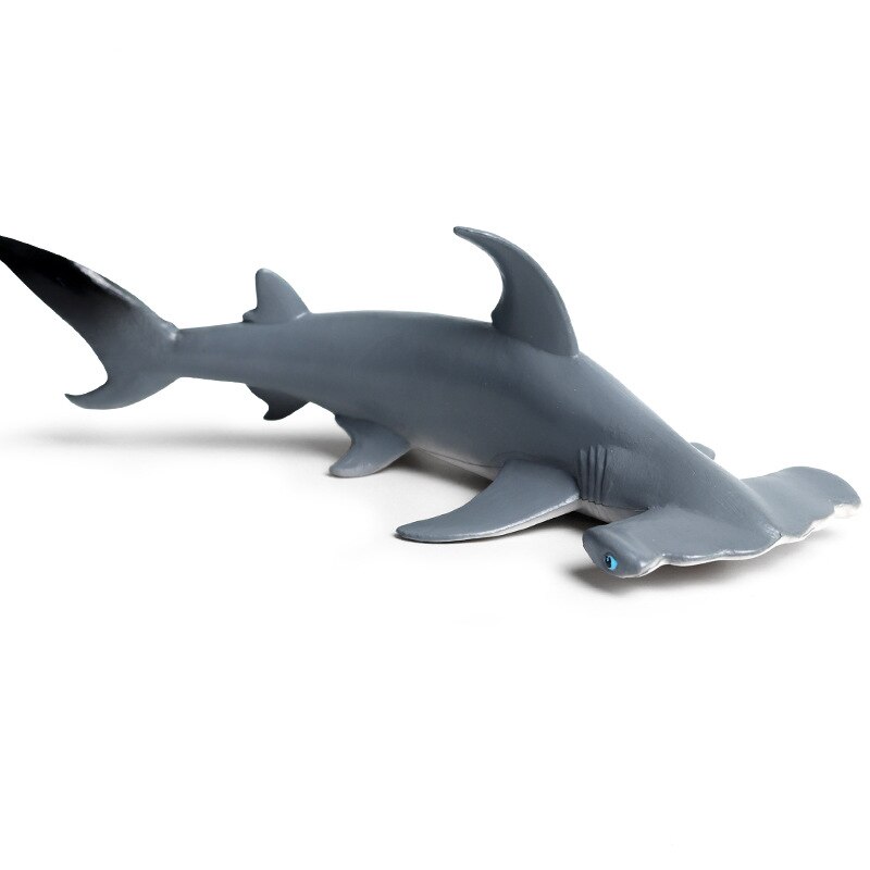 Sea Life Savage Whale Shark Lifelike Baby Shark Toy Anti Stress Squeeze Big Shark Collection Toy for Kid: shark-9