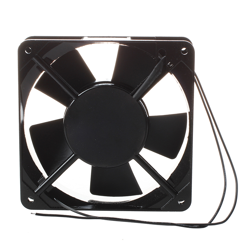 Wentylator AC 220V-240V 120X120x25 Mm do komputera czarny