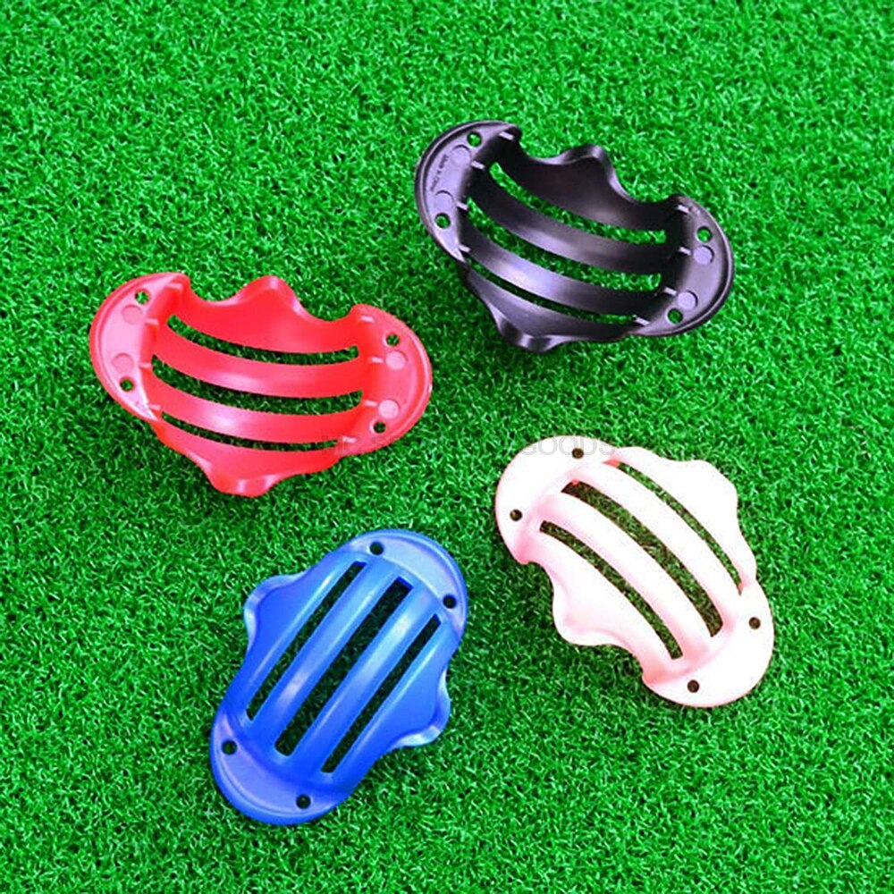 Golf Ball Triple Track 3 Line Alignment Marker Stencil Plastic Golf Ball Line Drawing Tool Golf Putting