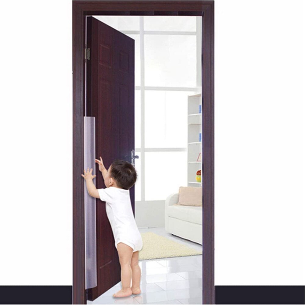 Finger Anti-pinch Door Guard Door Protector for Kids Self-Adhesive Finger Pinch Guard Door Seam Gap Blocker Protection