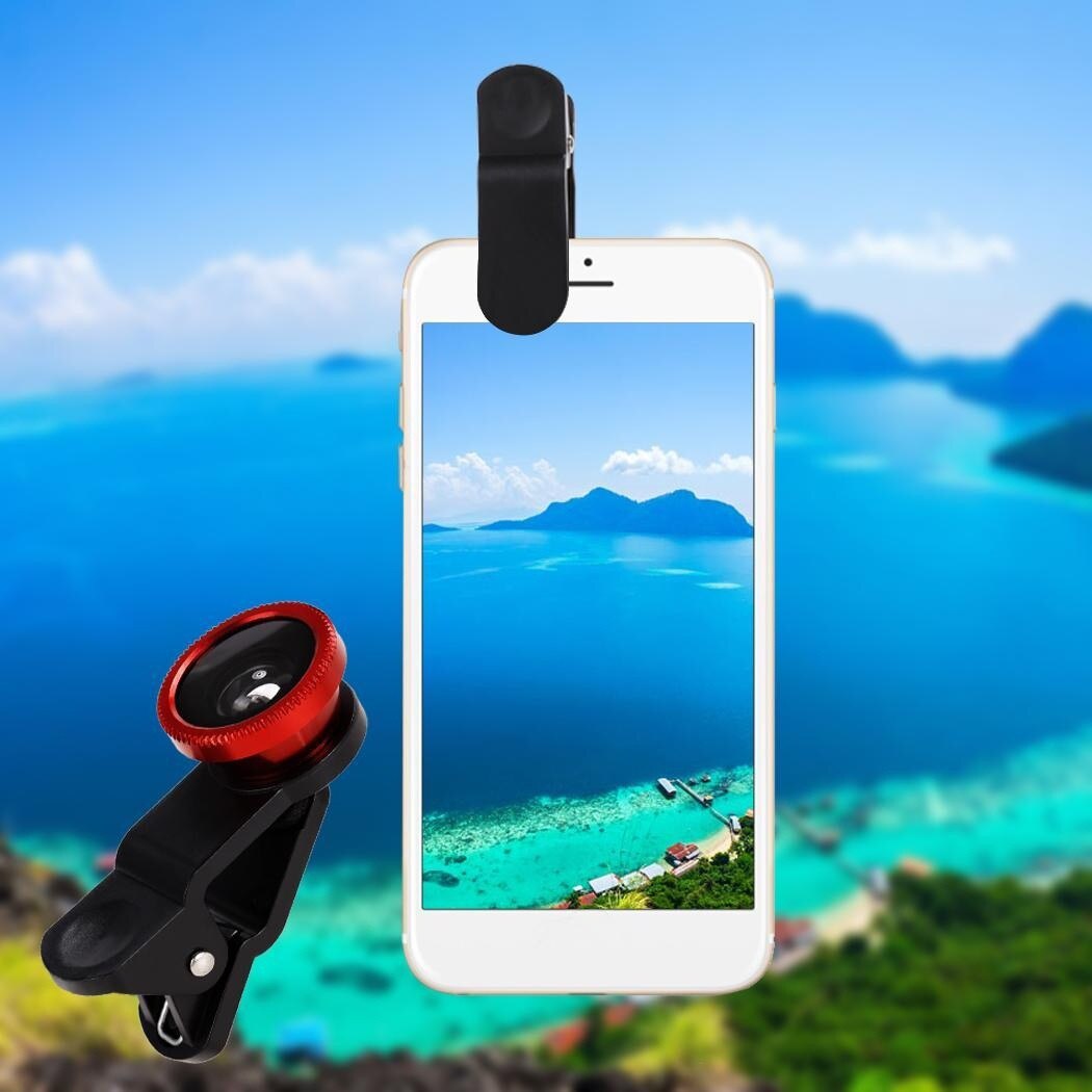 Fish Eye Lens Groothoek Macro Fisheye Lens Zoom Voor Iphone 7 8 Plus Xs Max X Mobiele Telefoon Camera lens Kit Ojo De Pez Para Movil