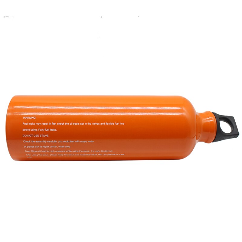 Portable Aluminum Fuel Bottle Leak Proof Alcohol Gasoline Diesel Kerosene for Outdoor Camping Stove Spare Oil-burning: 1000ML
