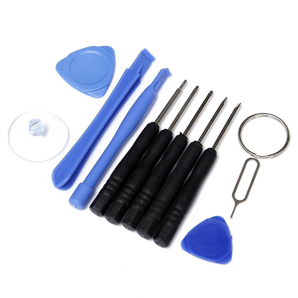 Juego de Herramientas para reparación de teléfonos móviles, herramientas para abrir teléfonos móviles, accesorios para iPhone, Samsung, HTC, Moto y Sony, 11 Uds.