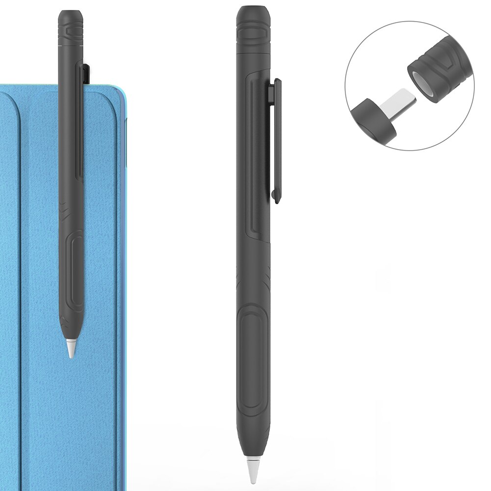 Soft Case Cover Stylus Siliconen Beschermende Anti Slip Sleeve Soft Case Tablet Touch Pen Stylus Voor Apple Potlood 1