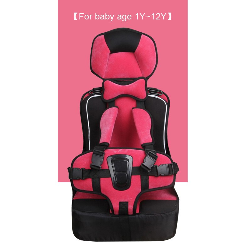 Peuter Beschermen Kussen Zitten Mat Comfortabele Verhoogde Kussens Voor 6M-8Y Baby Reizen Matras Big Size Baby Kinderen Matten: Rood