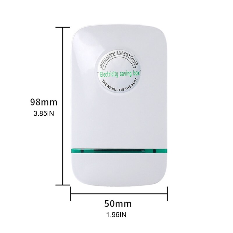Ahorrador de energía para el hogar, enchufe de ahorro de energía Industrial, ahorro de energía y alta eficiencia, 90V-250V, 1 unidad